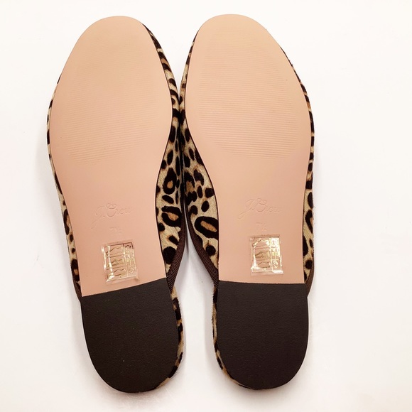 🆕{J.Crew} Calf hair Zoe ballet flats in leopard - Picture 4 of 6